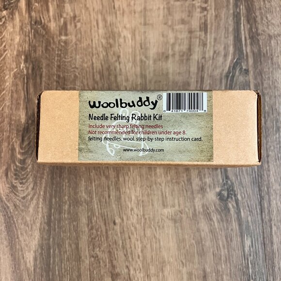 NEW Woolbuddy® Needle Felting Kit Bunny Rabbit - Picture 4 of 8